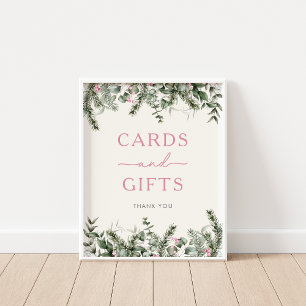 Winter Woodland Cards & Gifts Sign