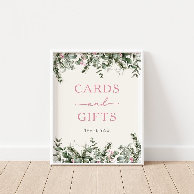 Winter Woodland Cards & Gifts Sign (Creator Uploaded)