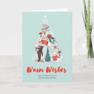 Winter Woodland Forest   Tree   Greetings Cards