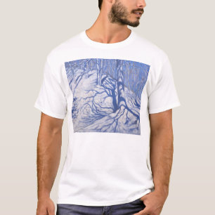Winter Woodland near Courcheval 2008 T-Shirt