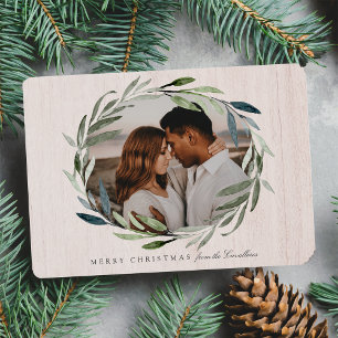 Winter Woods Holiday Photo Card