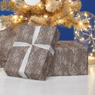 Winter Woods Winter Trees Wrapping Paper