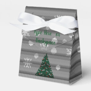 Winter Wool Gift Box Personalised Holiday Boxes