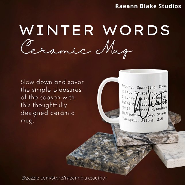 Winter Words & Emotions Ceramic Mug (Creator Uploaded)