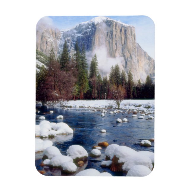 Winter Yosemite National Park Magnet (Vertical)