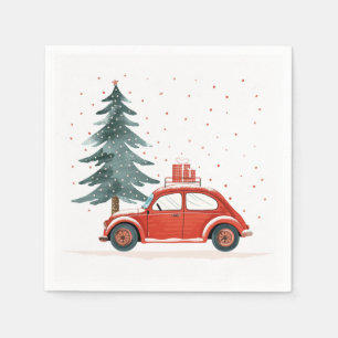 Winter, Yule & Christmas Festive Napkins