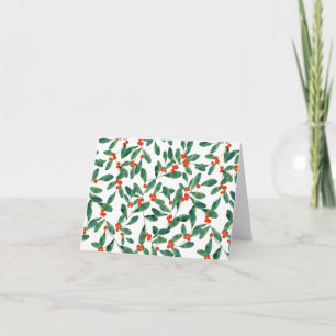 Winterberry (Classic) Happy Holidays Card