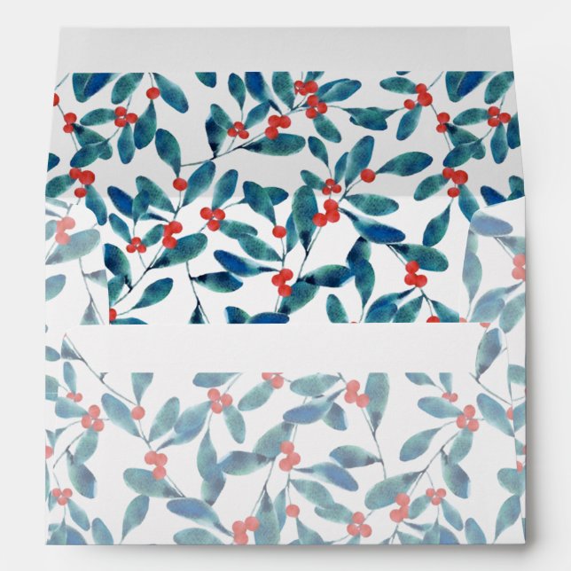 Winterberry (Frost) Envelope (Back (Bottom))