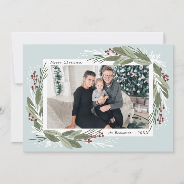 Winterberry Holiday Card (Front)