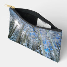 Winterburst Zipper Pouch and Bags