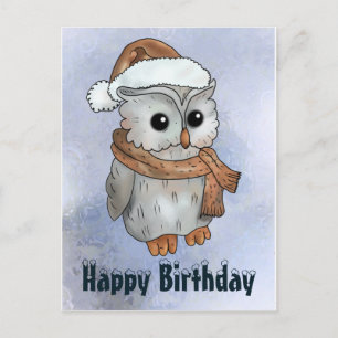 Wintereule Postcard