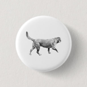 wintergray motion 3 cm round badge