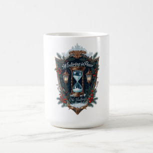 Wintering in Peace (No Visitors) T-Shirt Frosted Coffee Mug
