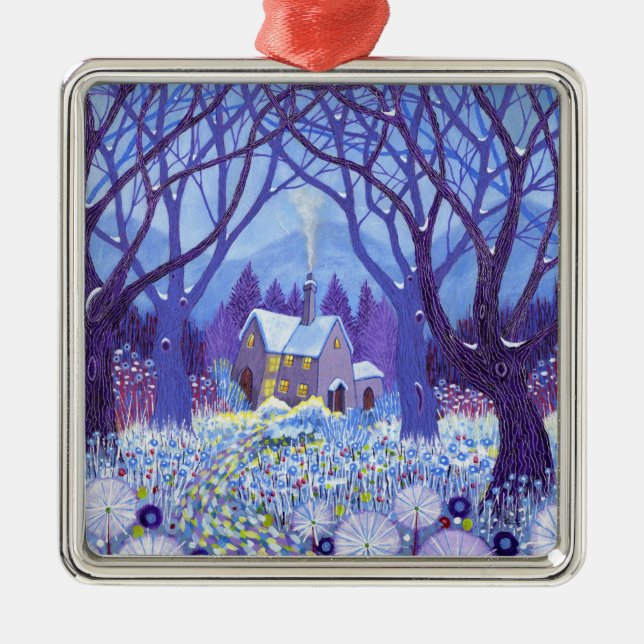 Winterlands 2012 metal tree decoration (Front)