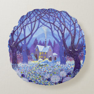 Winterlands 2012 round cushion