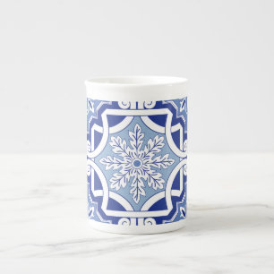 Winterleaf Scroll Bone China Mug