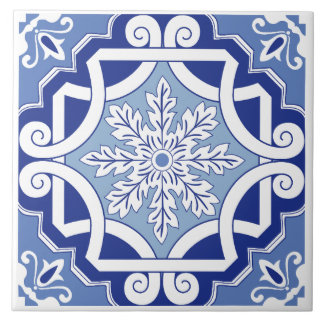 Winterleaf Scroll Tile