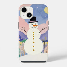 Winter's Cheerful Watcher