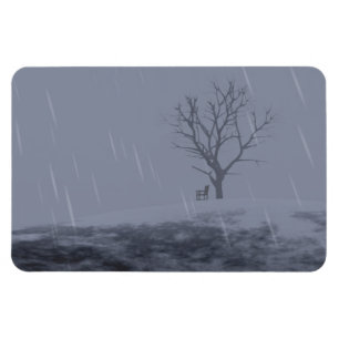 Winter's Chill Flexible Magnet