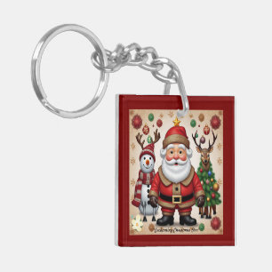 "Winter's Embrace" Key Ring