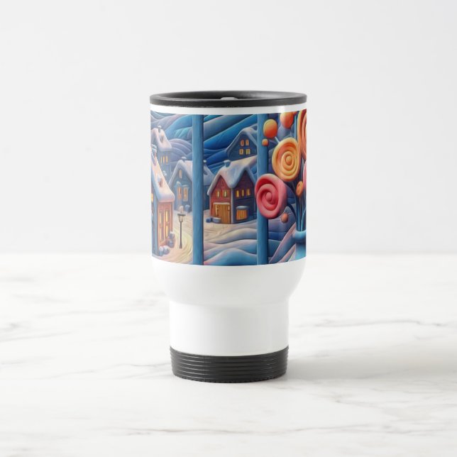 Winter's Embrace Travel Mug (Center)
