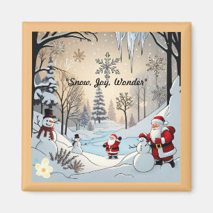 "Winter's Enchanted Eve" Magnet