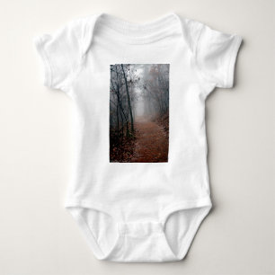 Winters Fog - No End in Sight on the Trail Gifts Baby Bodysuit