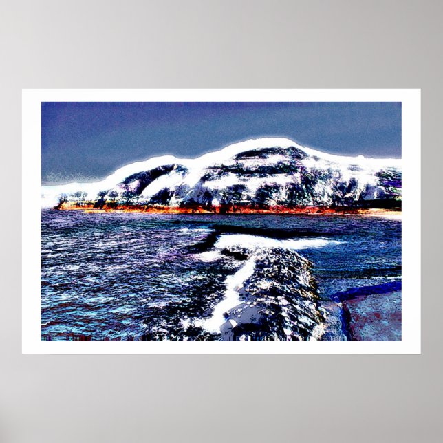 Winter's glow art poster (Front)