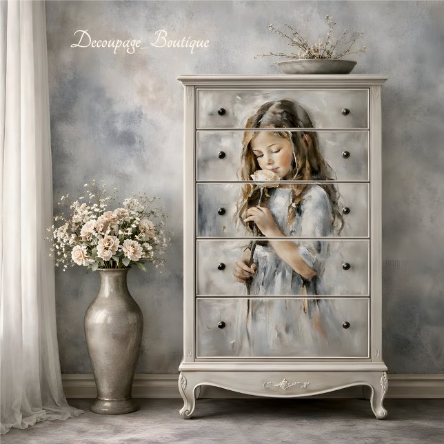 Winter's Grace Decoupage Tissue Paper (Winter's Grace Decoupage Tissue Paper Mockup)