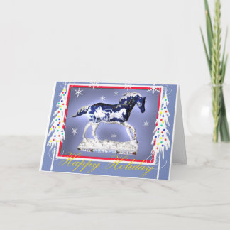 winters night christmas card