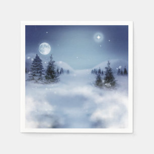 Winter's Night Napkin