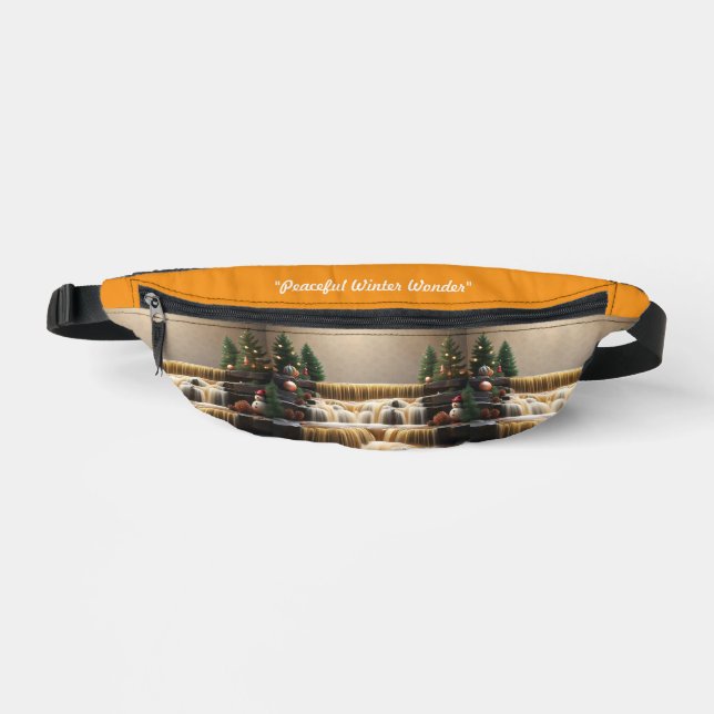 "Winter's Peaceful Slumber" Bum Bags (Front)