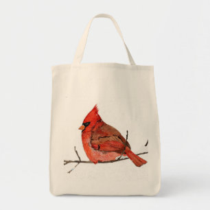 Winter's Red Tote Bag