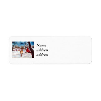 Winters Serenity Avery Return Address Label
