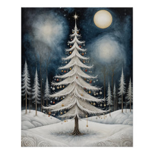 Winter's Starry Eve Poster