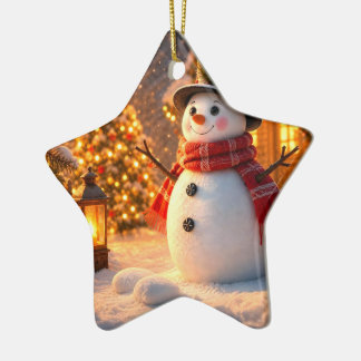Winter's Warmest Welcome Ceramic Tree Decoration
