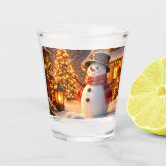 Winter's Warmest Welcome Shot Glass