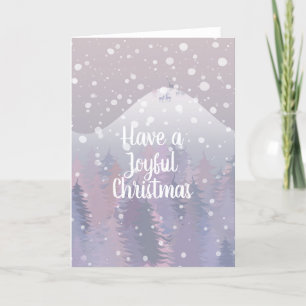 Winterscape Holiday Card