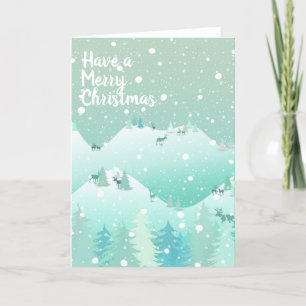 Winterscape Holiday Card