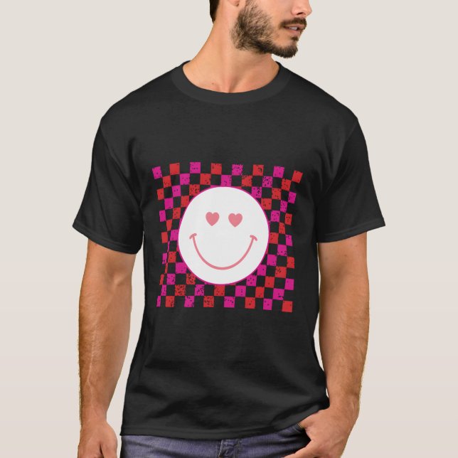WinterSmiley Face Love T-Shirt (Front)
