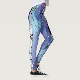 Wintersong in the Birch Woods Leggings
