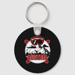 Wintersport Ski Skiing Snowboard Austria  Key Ring