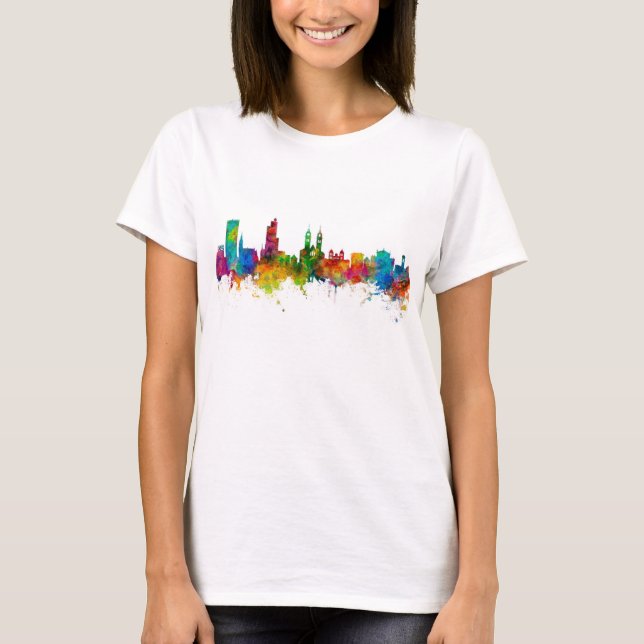 Winterthur Switzerland Skyline T-Shirt (Front)