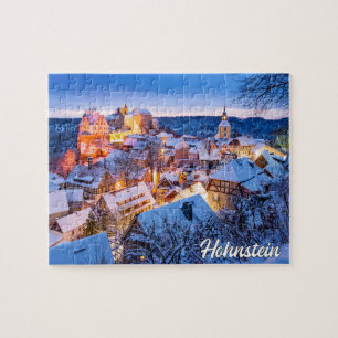 Wintertime In Hohnstein, Germany Jigsaw Puzzle