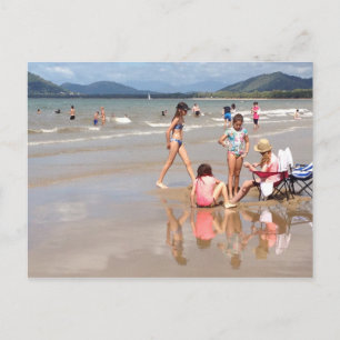 Wintertime in Palm Cove postcard