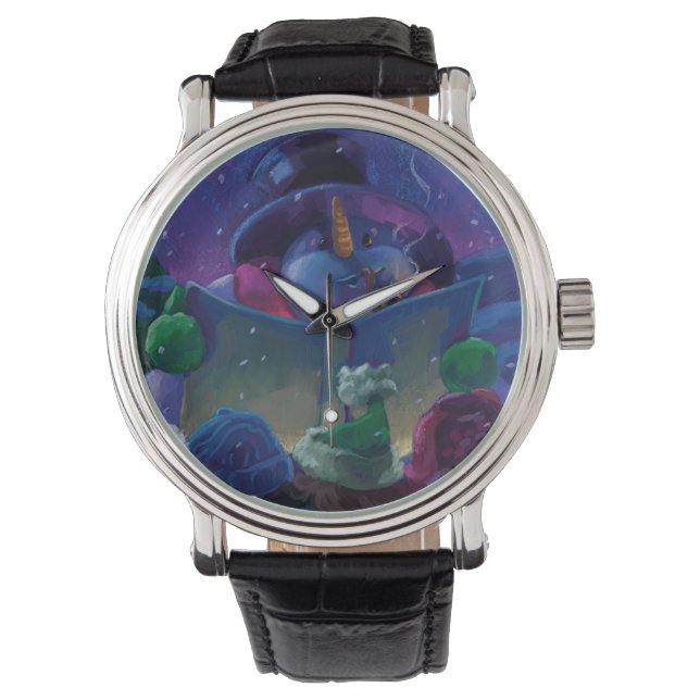 Wintertime Reading Watch (Front)