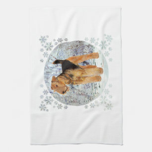 Wintertime Tea Towel