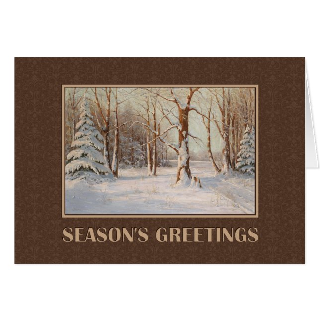 Winterwald Greetings (Front Horizontal)
