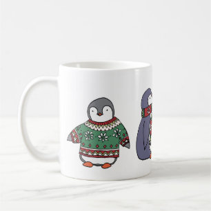 Wintery Penguins Mug