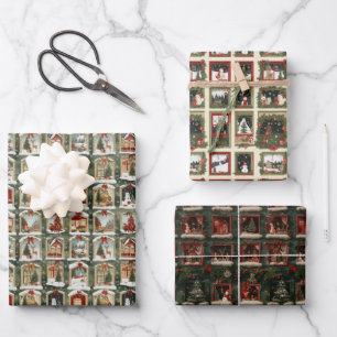 Wintriana - A festive world of imagination Wrapping Paper Sheet